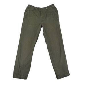 Beretta Pants Mens 34 Green‎ Straight Leg High Rise Hunting Outdoor Workwear Y2K